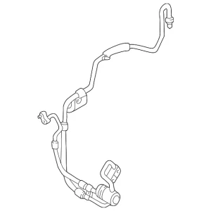 A/C Refrigerant Suction Hose - Mazda (EC05-61-460L)