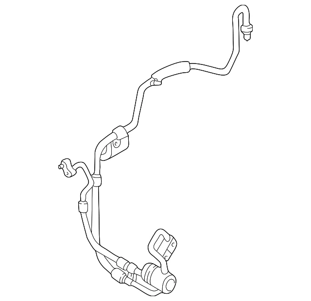 A/C Refrigerant Suction Hose - Mazda (EC05-61-460L)