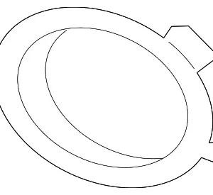 Trim Ring - Mazda (BJE1-50-C12)
