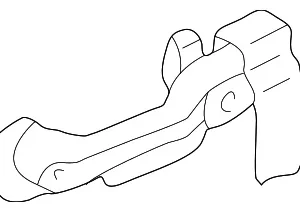 Handle Base - Mazda (EF21-58-412A)