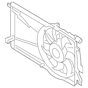 Fan Assembly - Mazda (LF8B-15-025H)