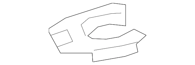 Filler Tube Bracket - Mazda (BDTS-67-485)