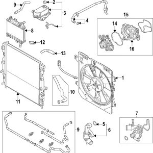 Upper Hose - Mazda (PX28-15-18ZA)