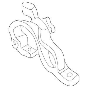 Center Seat Belt - Mazda (ZZP0-57-910-07)