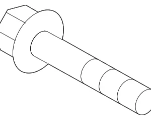 Wheel Bolt - Mazda (F151-33-062)