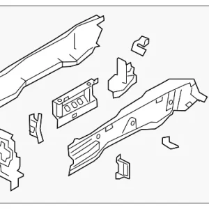 Rail Assembly - Mazda (BDTS-53-31XB)