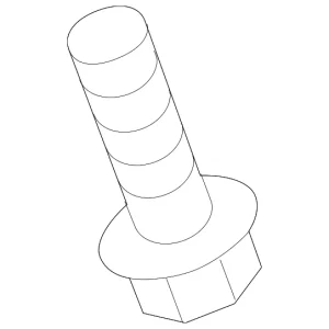 Fuel Tank Bolt - Mazda (N243-42-781A)