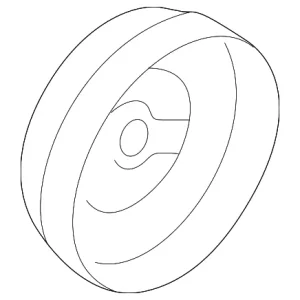 Pulley - Mazda (YF09-15-131)
