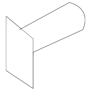 Belt Molding End Cap - Mazda (GJ6A-50-664A)