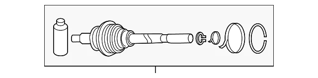 Outer Cv Joint - Mazda (FTH5-22-510)