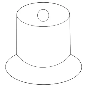 Spacer - Mazda (FE51-13-329)