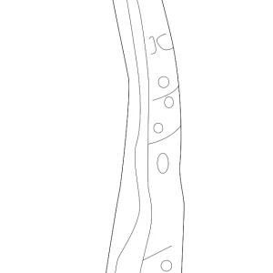 Center Reinforced - Mazda (EC01-70-360D)