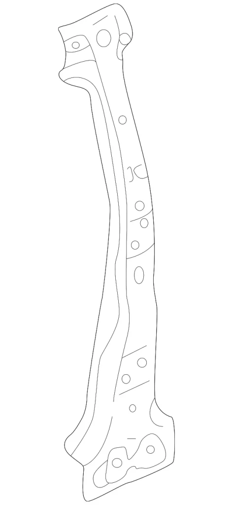 Center Reinforced - Mazda (EC01-70-360D)