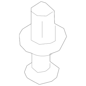 Lift Gate Plug - Mazda (KA0G-62-866)