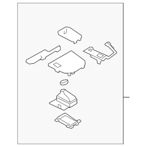 Insert Panel - Mazda (TC3M-64-340B-02)