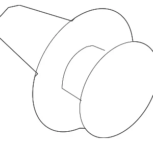 Rail Cover Clip - Mazda (GK2G-88-126)