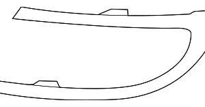 Trim Ring - Mazda (B37F-50-C11B)