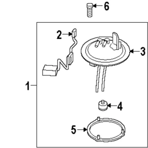 Fuel Gauge - Mazda (K147-60-960)