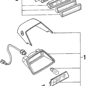 High Mount Lamp - Mazda (GJ29-51-580A-19)