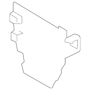 Mount Bracket - Mazda (L33X-18-885A)
