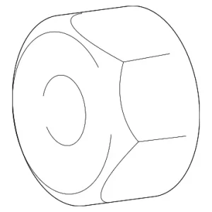 Engine Cradle Nut - Mazda (9XF2-04-160M)