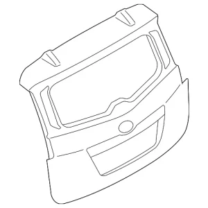 Lift Gate - Mazda (CCY3-62-020J)