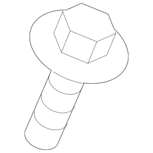 Heat Shield Bolt - Mazda (9947-90-625)