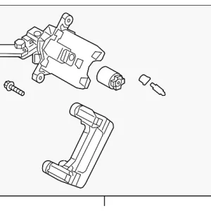 Caliper Assembly - Mazda (D1Y1-26-98Z)
