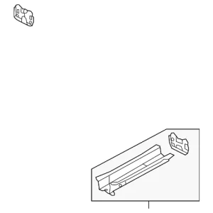 Rear Rail - Mazda (GSY3-54-81X)