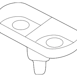 Radiator Upper Bracket - Mazda (PX28-15-241)