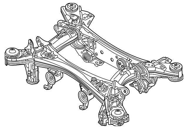 Cross-Member - Mazda (KMV6-28-80XG)