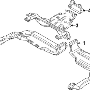 Air Distributor - Mazda (KMM1-61-820)