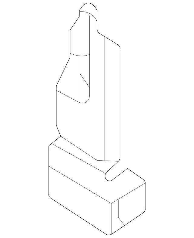Ft Impact Sensor Center Bracket - Mazda (VA40-57-KX0)