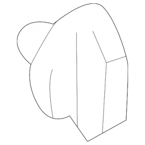Knob - Mazda (B25D-61-191)