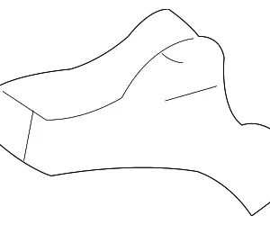 Reinforcement Bracket - Mazda (1F80-56-194)