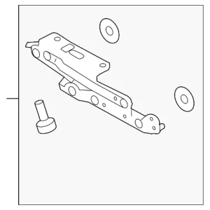 Hinge - Mazda (BBM4-52-710B)