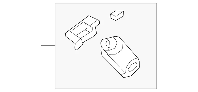 Heater Duct - Mazda (BDGF-61-16YA)