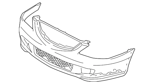 Bumper Cover - Mazda (LD47-50-031D-BB)