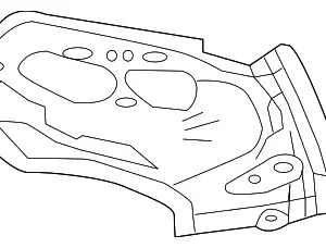 Corner Panel - Mazda (KD53-70-481)