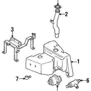 Check Valve - Mazda (G113-51-401)