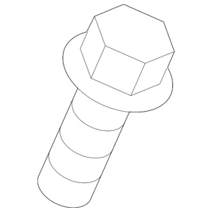 ABS Sensor Bolt - Mazda (9YA4-20-615A)