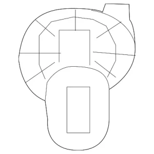 Backup Lamp Bulb Socket - Mazda (GHK1-51-3F7)