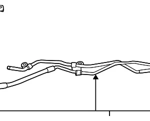 Power Steering Pressure Hose - Mazda (EH48-32-41Y)