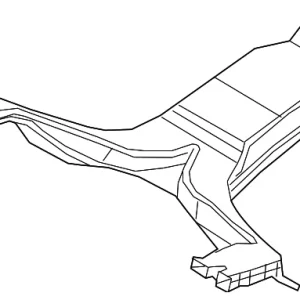 Outlet Duct - Mazda (TA0A-61-357)