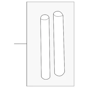 Vacuum Hose - Mazda (1F21-20-341)