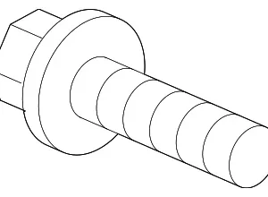 Engine Support Rod Bolt - Mazda (9FA0-20-0063)