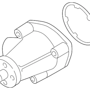Water Pump Assembly - Mazda (1F00-15-010)
