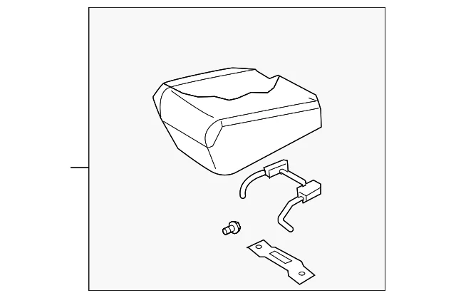 Seat Cushion - Mazda (ZZDM-57-200-04)