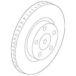 Disc Brake Rotor - Mazda (VA40-33-251)