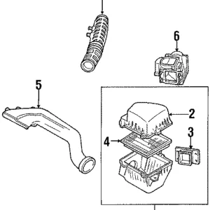 Air Mass Sensor - Mazda (JE28-13-210R-00)